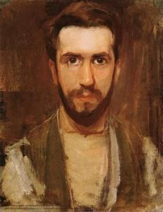 ▲《자화상》(Mondrian Zelfportret, 1900)

ⓒPublic Domain

