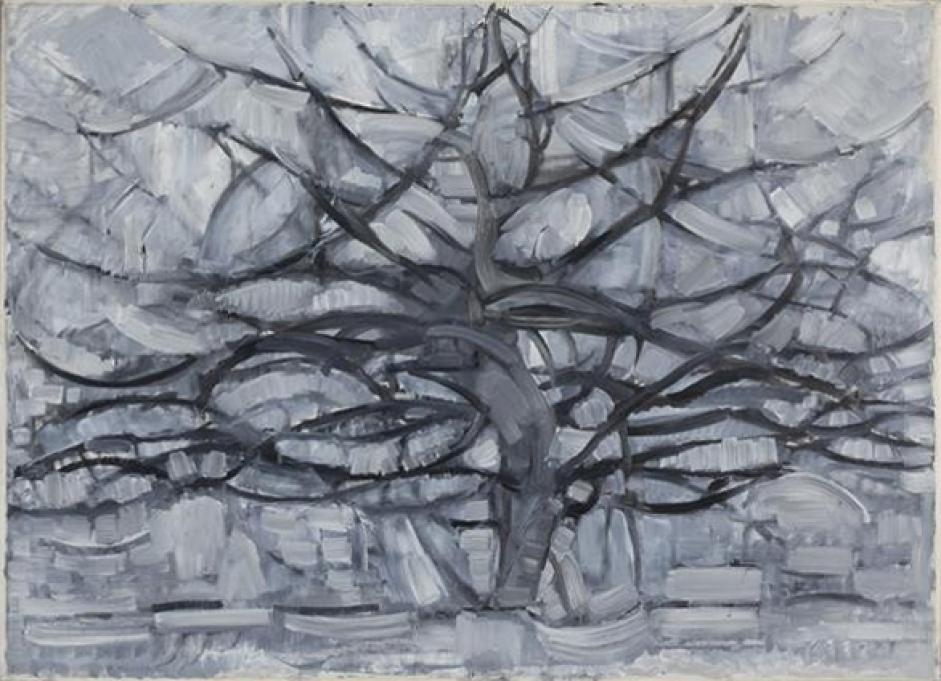 ▲《회색 나무》(The Gray Tree, 1911, 헤이그 시립 미술관 소장)

ⓒPublic Domain
