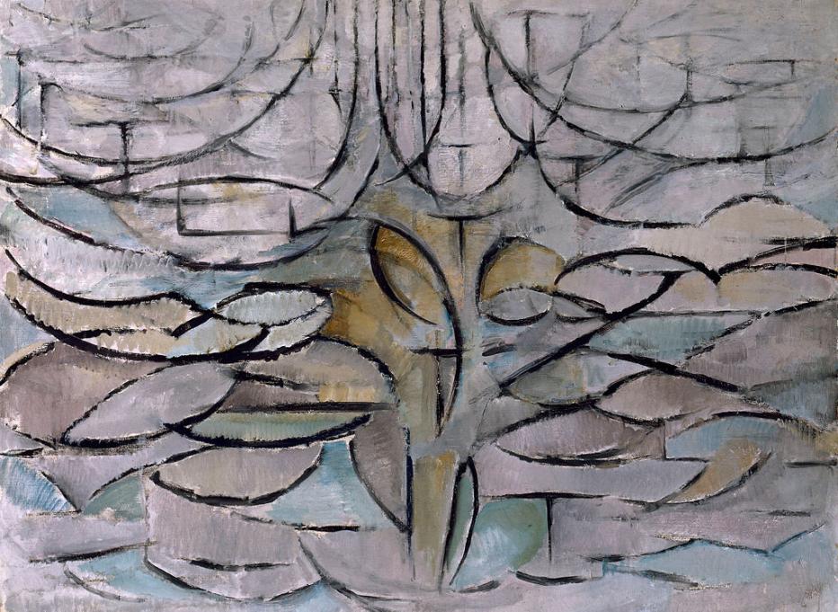 ▲《꽃이 핀 사과나무》

(Blossoming Apple Tree, 1912, 헤이그 시립 미술관 소장)

ⓒPublic Domain
