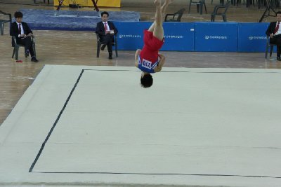 제 94회 전국체전 남자 마루운동 결승 정재민 선수 12