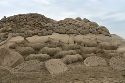 2014 해운대 세계모래조각전 - 테드 시버트 (미국) / 프레드 돕스 (캐나다) 06