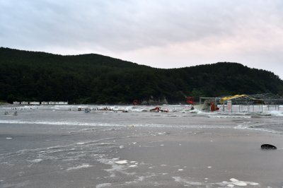 2014년 태풍 제8호 너구리 - 다대포해수욕장 18