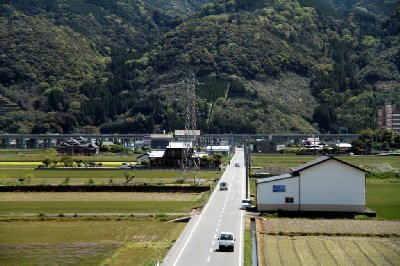 JR 야츠시로에서 미나미타 가는 길 차창풍경 19