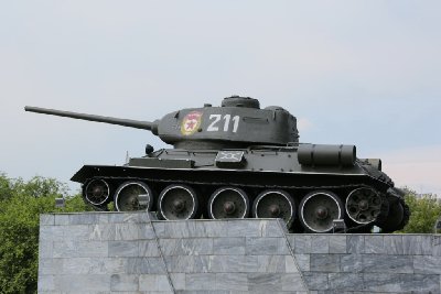 포베디 기념 공원 탱크 01