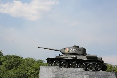 포베디 기념 공원 탱크 02