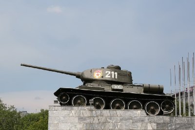 포베디 기념 공원 탱크 04