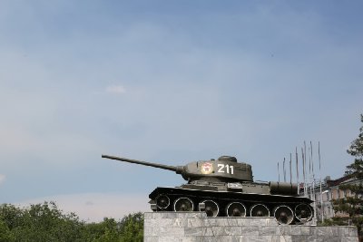 포베디 기념 공원 탱크 05