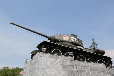 포베디 기념 공원 탱크 09