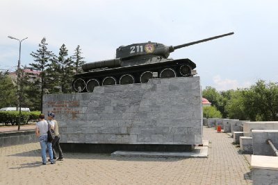 포베디 기념 공원 탱크 12