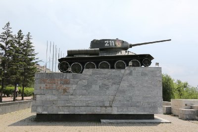 포베디 기념 공원 탱크 14