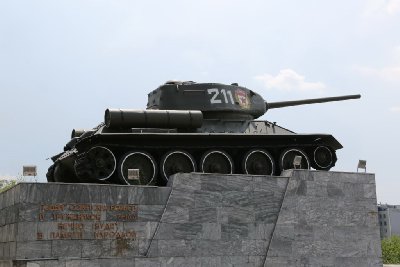 포베디 기념 공원 탱크 17