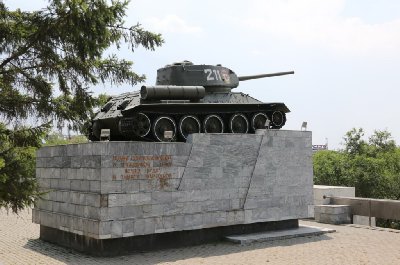 포베디 기념 공원 탱크 18