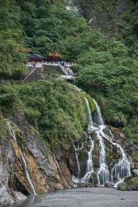 Taroko National Park, Changchun Temple, Changchun Falls 04