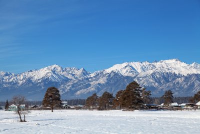 Sayan Mountains, in Winter 10