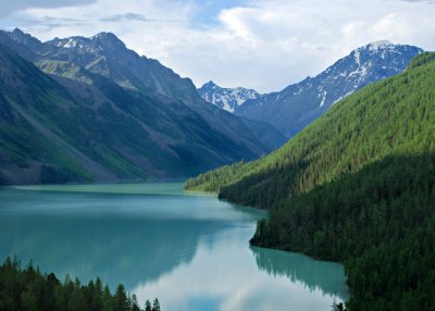 Sayan Mountains, Lake Kucherlinskoe 01