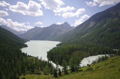 Sayan Mountains, Lake Kucherlinskoe 03