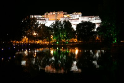 Potala Palace at night 07