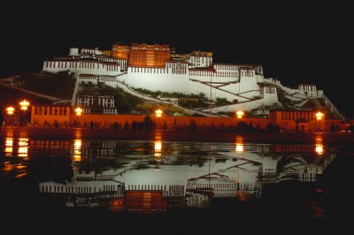 Potala Palace at night 09