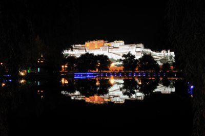 Potala Palace at night 10