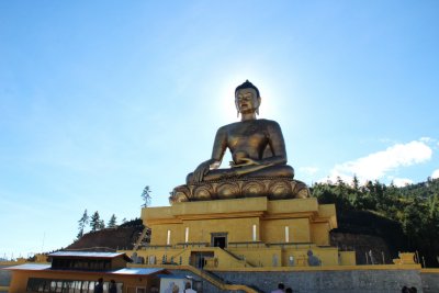 부탄 최대의 청동불상 11