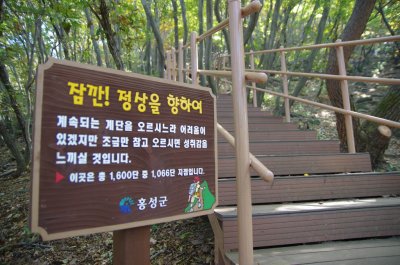 홍성 오서산 - 1,600 계단 18