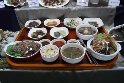 제21회 남도음식문화 큰 잔치의 음식 전시 04