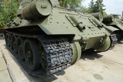 구 소련 T-34 탱크 10