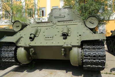 구 소련 T-34 탱크 14