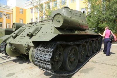 구 소련 T-34 탱크 15