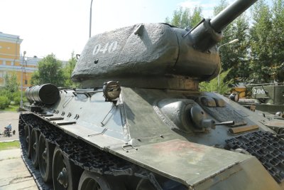 구 소련 T-34 탱크 20