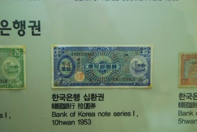 한국금융사박물관 4층 전시실 세계의 화폐 19