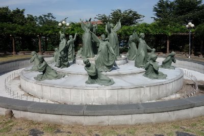 남산공원, 국립극장 , 군무분수대 06