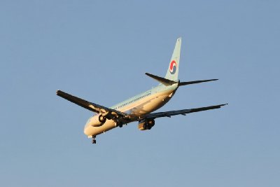 인천공항에 도착하는 대한한공 보잉 737-800 10