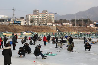 청평 눈썰매 송어 빙어 축제 2015 12