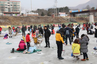 청평 눈썰매 송어 빙어 축제 2015 09