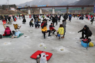 청평 눈썰매 송어 빙어 축제 2015 15