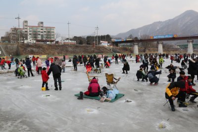 청평 눈썰매 송어 빙어 축제 2015 16