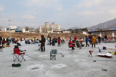 청평 눈썰매 송어 빙어 축제 2015 12