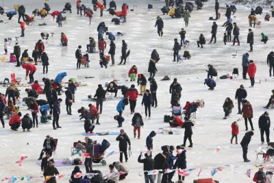 북한강 대성리 송어축제 2015 11