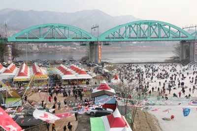 북한강 대성리 송어축제 2015 13