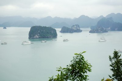 하롱베이 티톱섬에서 바라본 전망 18