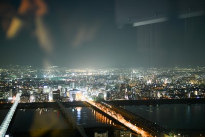 오사카 우메다역 저녁 거리풍경 02
