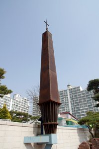 안성성당 100주년 기념 로고스탑 16