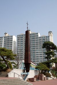 안성성당 100주년 기념 로고스탑 18