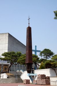 안성성당 100주년 기념 로고스탑 20