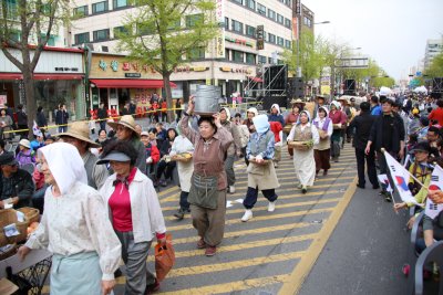 4·19혁명 2015 국민문화제-1960년대 거리재현 퍼레이드 14