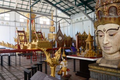 방콕 국립박물관 왕실장례마차 10