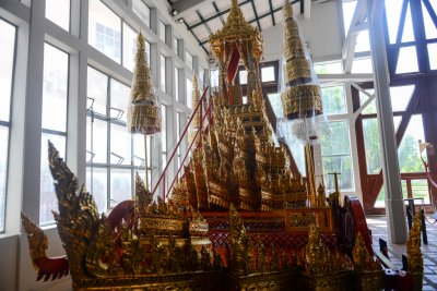 방콕 국립박물관 왕실장례마차 13