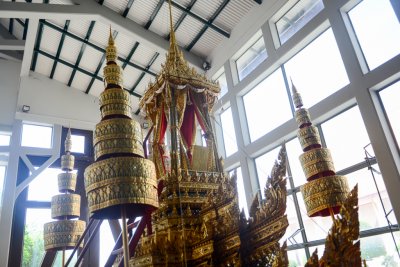 방콕 국립박물관 왕실장례마차 16