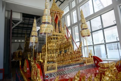 방콕 국립박물관 왕실장례마차 18
